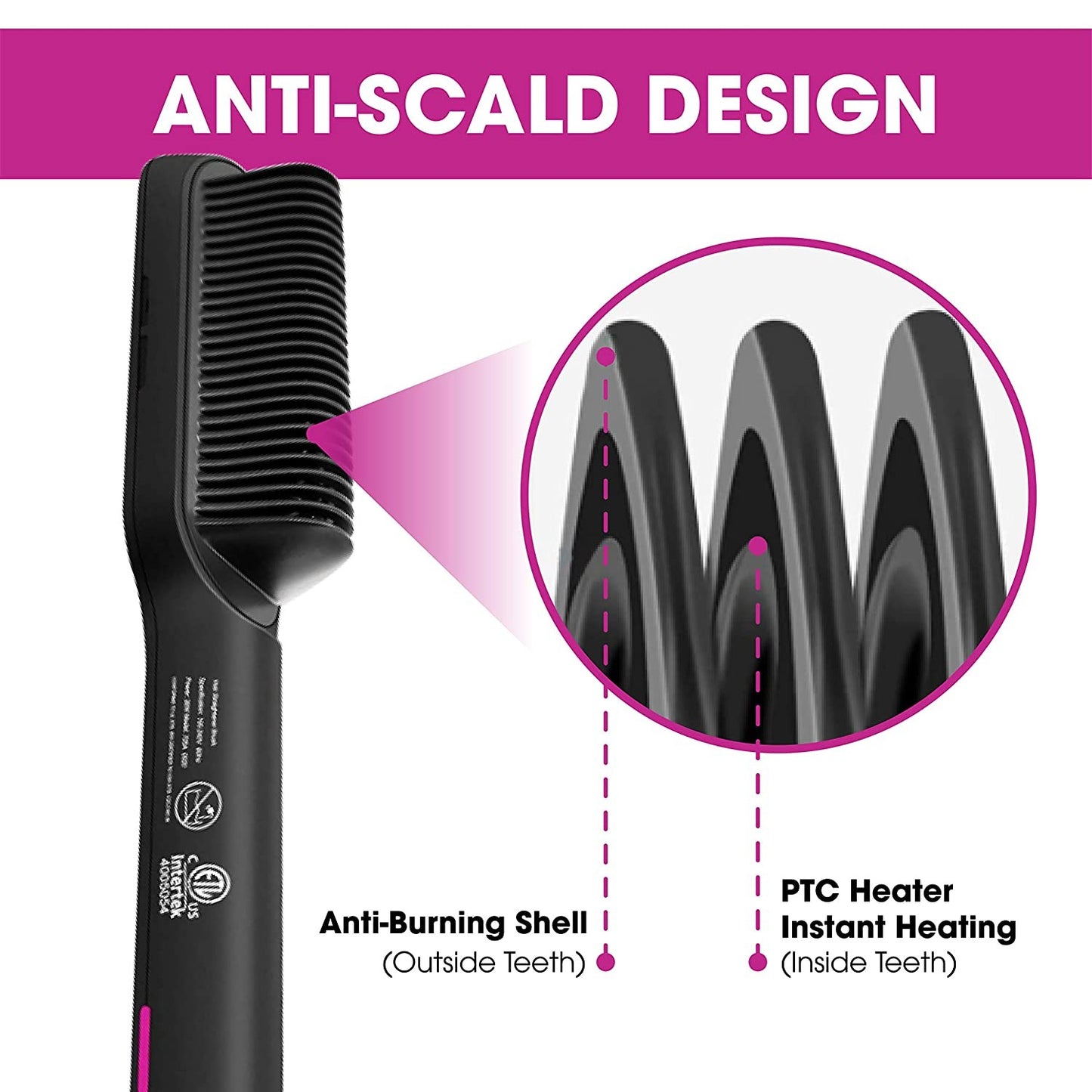 Hair Straightening Brush